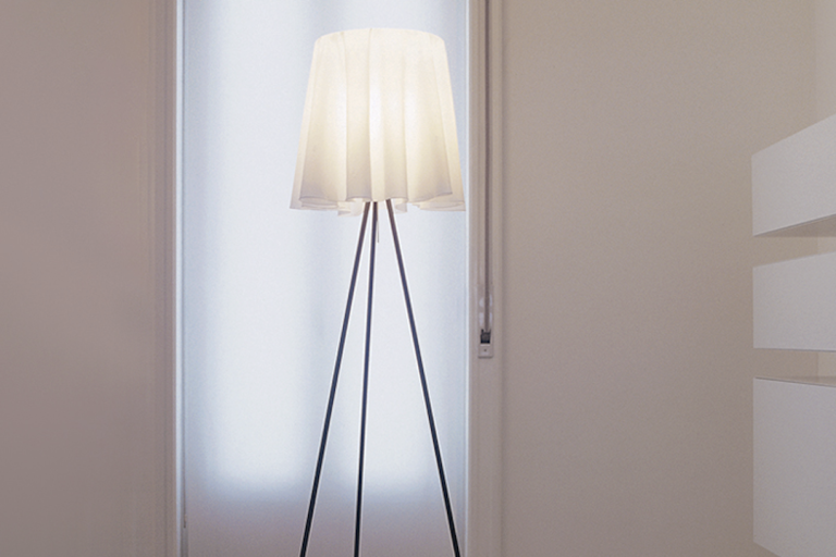 New Year Gift: Stylish White Floor Lamp